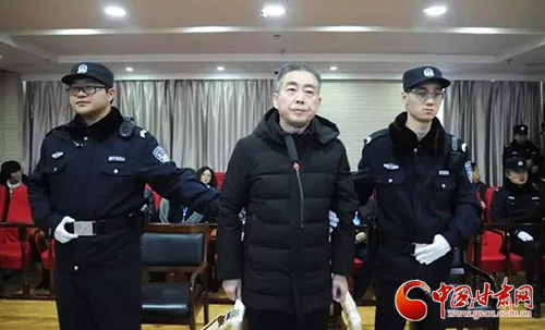 酒泉市委原常委、敦煌市委原書記詹順舟受賄案一審開庭（圖）