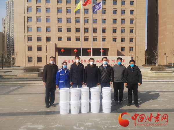 【甘肅全民戰(zhàn)“疫”】暖心！民革蘭州市委會(huì)捐助首批1噸防疫物資（圖）