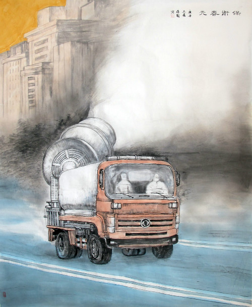 【甘肅全民戰(zhàn)“疫”】保衛(wèi)春天！蘭州榆中縣文藝界致敬“逆行者”