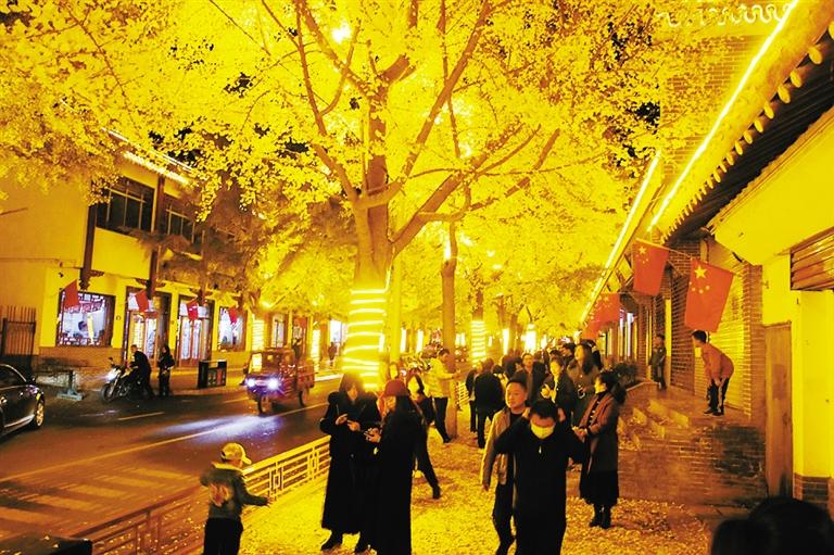 天水“黃金大道”美翻了！