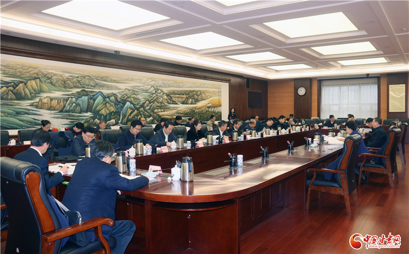 甘肅省文化體制改革專(zhuān)項(xiàng)小組專(zhuān)題會(huì)在蘭召開(kāi) 王嘉毅主持并講話(huà)