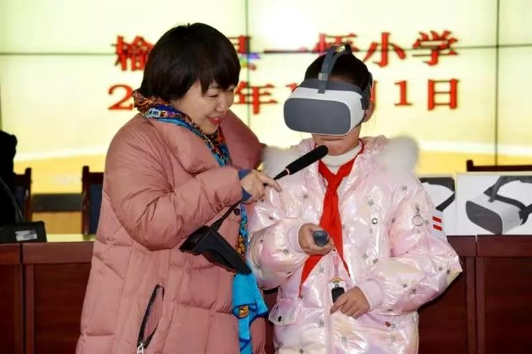 置身虛擬廚房 做出一道道美食 全國兒童食品安全守護(hù)行動首次走進(jìn)榆中