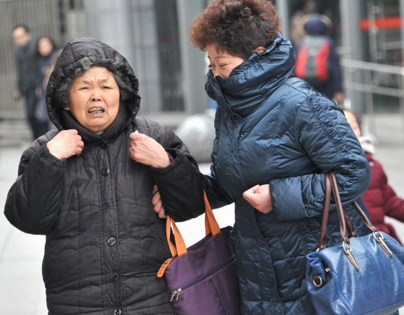 寒潮來襲，心腦血管疾病老年患者增加