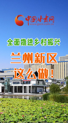 圖解|全面推進(jìn)鄉(xiāng)村振興 蘭州新區(qū)這么做！