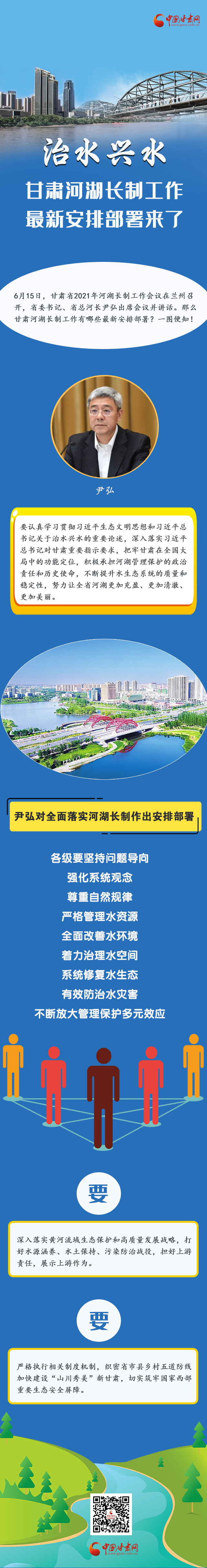 圖解|速看！甘肅河湖長制工作最新安排部署來了