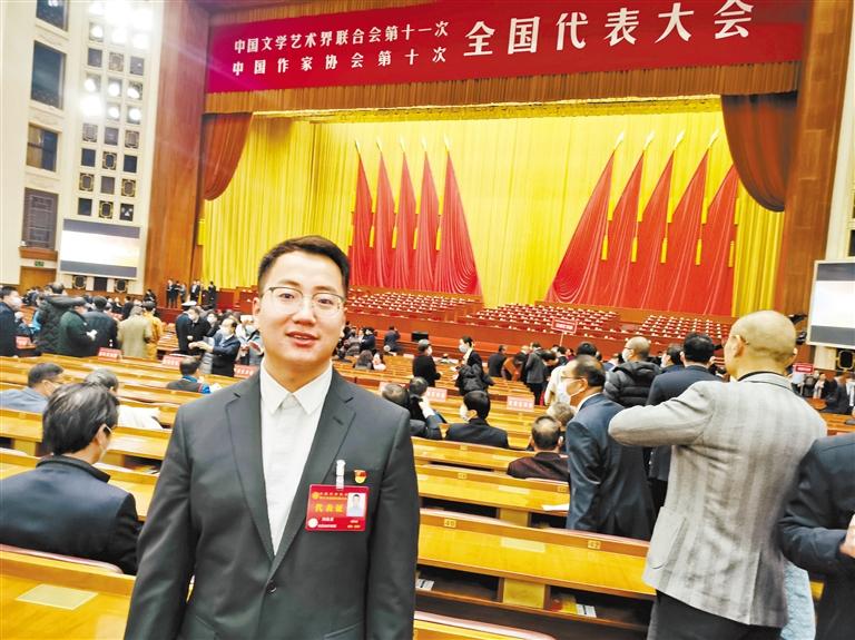 【聚焦2022甘肅兩會(huì)】網(wǎng)絡(luò)文學(xué)作家胡說(shuō)：不負(fù)初心，寫有意義的文字