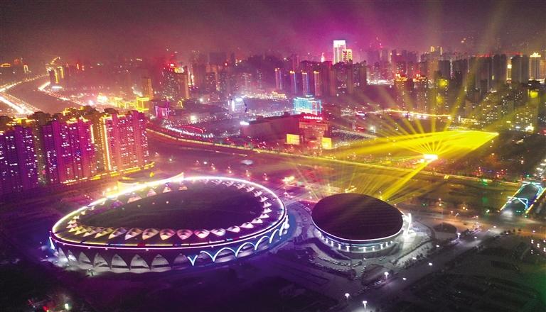 臨夏市加大城市綠化、亮化、美化、花化力度