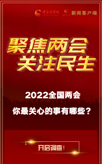 H5｜2022全國兩會，你最關(guān)心的事有哪些？