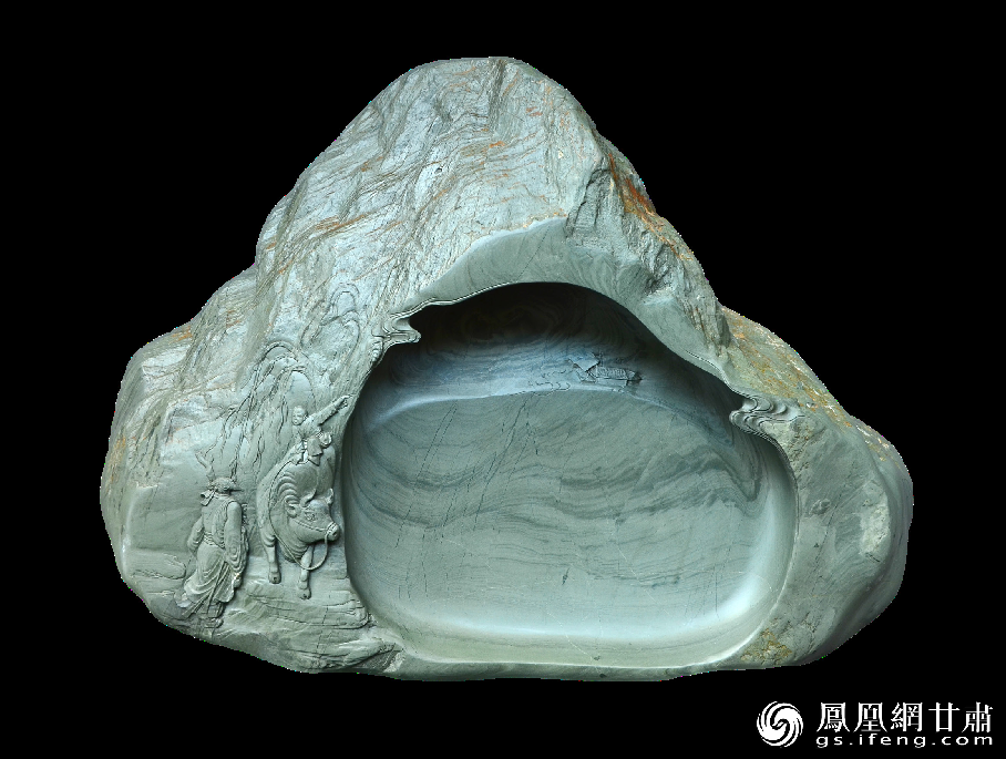 洮硯石質(zhì)細(xì)潤堅(jiān)實(shí)，潑墨如油不損毫，書寫流利生輝。資料圖