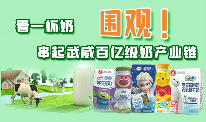 圖解|圍觀(guān)！看一杯奶串起武威百億級(jí)奶產(chǎn)業(yè)鏈