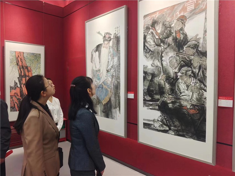 2023年5月，甘肅省紀(jì)委監(jiān)委機(jī)關(guān)、省委巡視辦、省文旅廳主辦，甘肅畫院承辦的甘肅省廉潔文化美術(shù)、書法、設(shè)計(jì)作品展開展，逾萬人參觀。.jpg