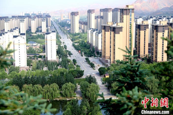 圖為樂都朝陽山片區(qū)?！⊙Φ?攝