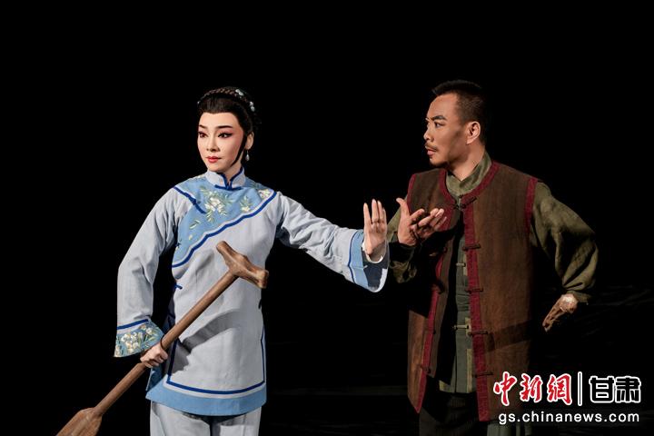 圖為演出劇照。甘肅省隴劇院供圖