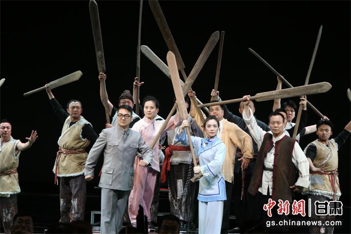 圖為演出劇照。甘肅省隴劇院供圖