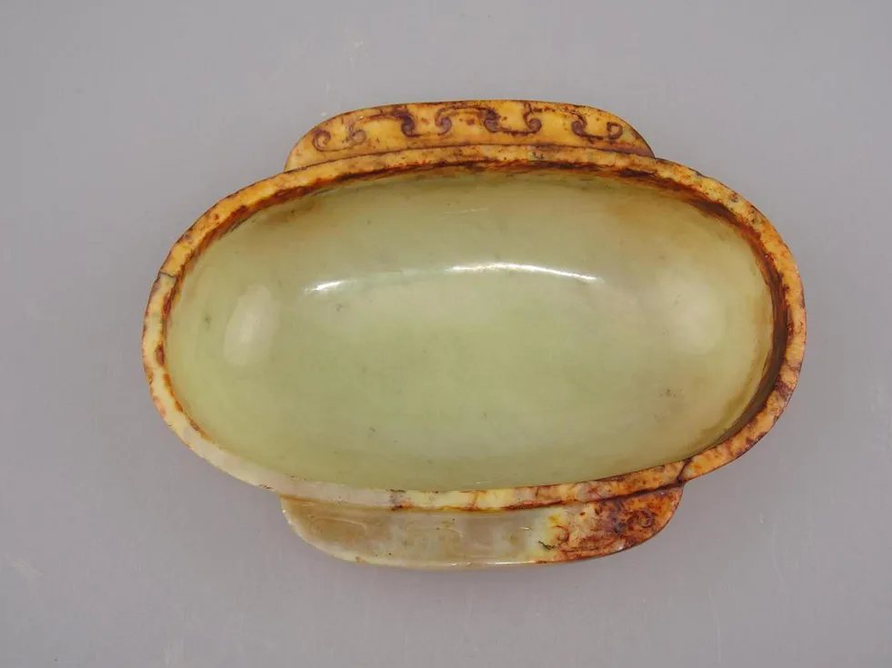 ▲隋唐時(shí)期的瑪瑙羽觴(陜西省博物館藏)