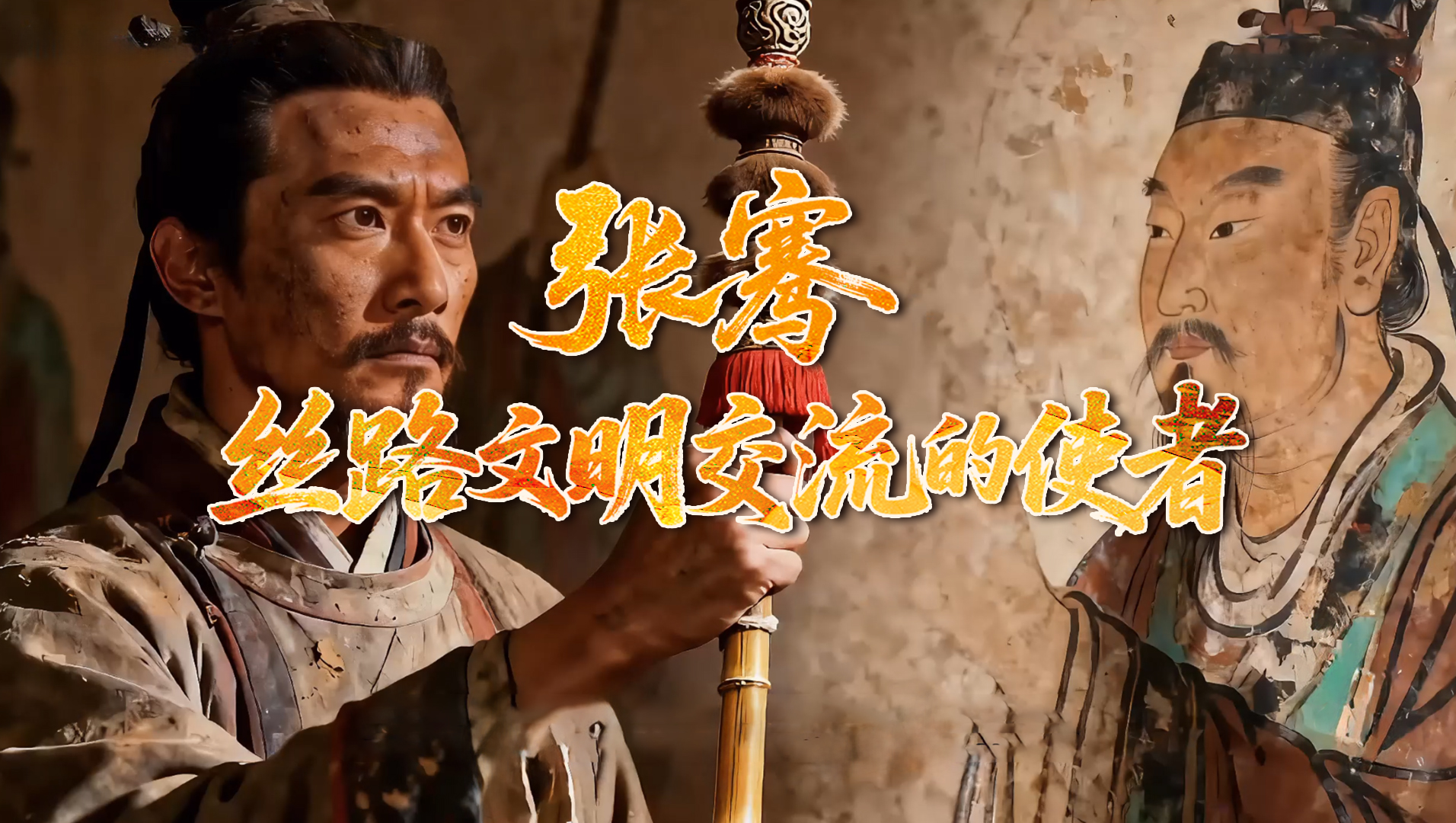 【何以中國(guó)·壁畫里的中國(guó)】AIGC系列視頻|張騫:絲路文明交流的使者