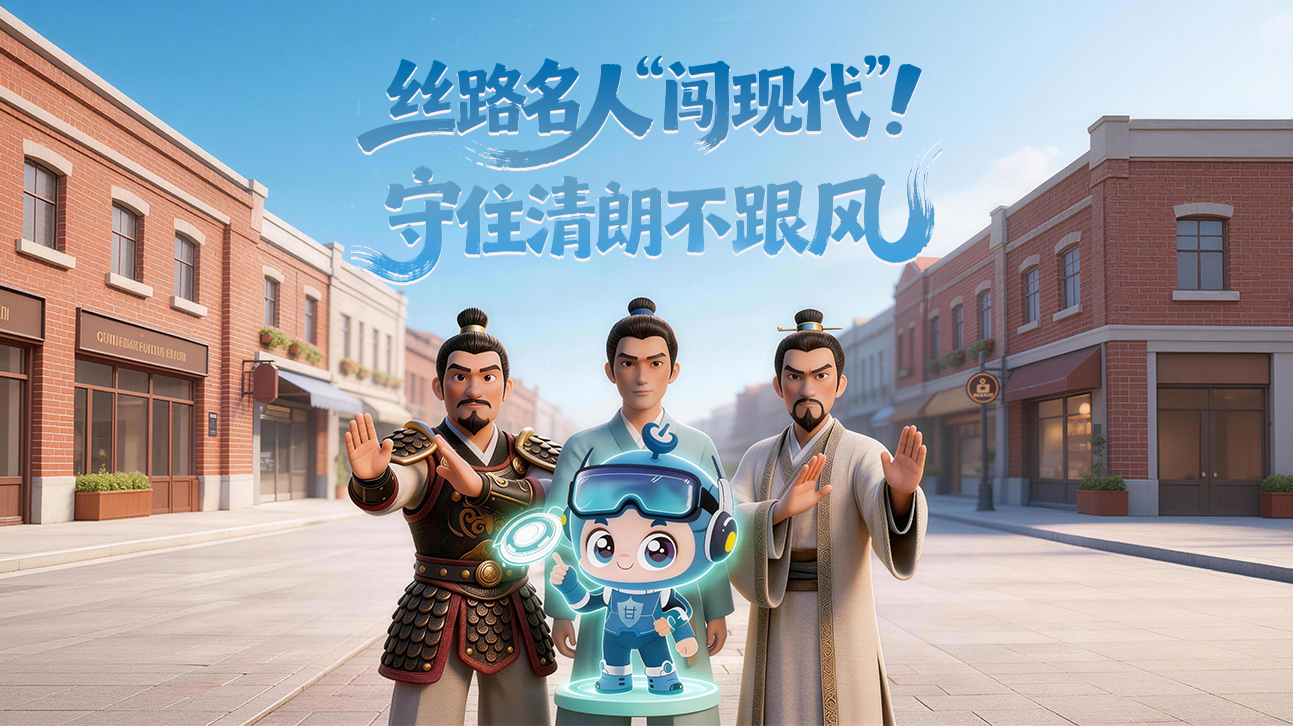 AI短視頻|絲路名人“闖現(xiàn)代”！守住清朗不跟風(fēng)